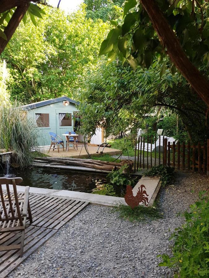 La Cabane De Mimi La Sardine Saint-Gervais en-Belin Bagian luar foto